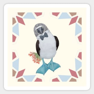 Blue Footed Booby Bird Magnet